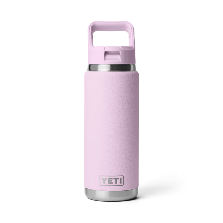 YETI Rambler 26 oz (769 ml) Bottle with Colour-Matched Straw Cap - Cherry Blossom (Seasonal Edition)