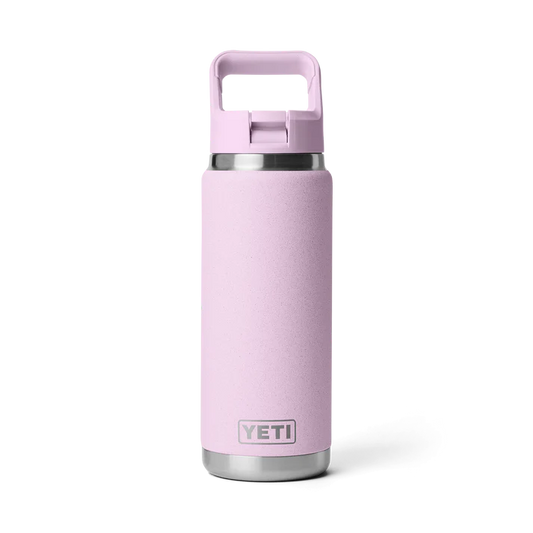 YETI Rambler 26 oz (769 ml) Bottle with Colour-Matched Straw Cap - Cherry Blossom (Seasonal Edition)
