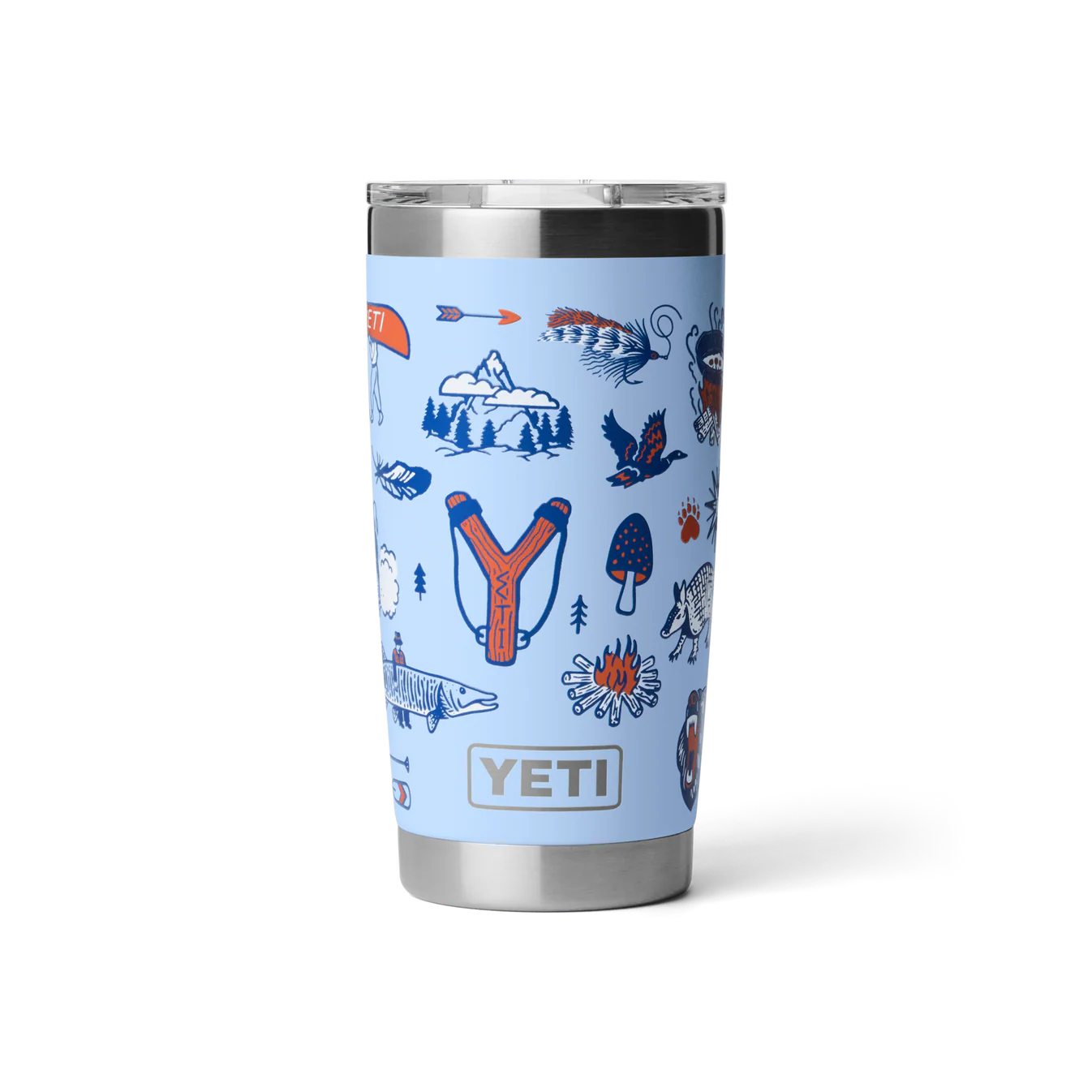 YETI Rambler 20 oz (591 ml) Tumbler with MagSlider Lid - Big Sky Summer Camp
