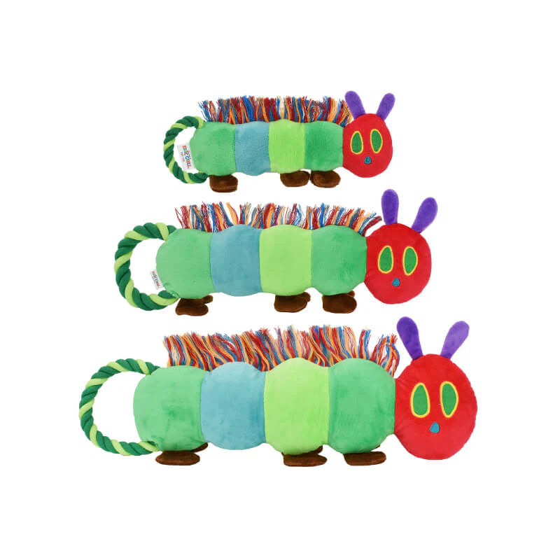 Happy Pet Dog Toy Very Hungry Caterpillar Rope Tug Sm 22cm