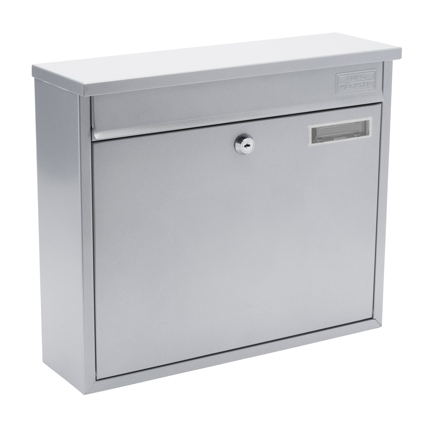 Burg-Wachter Swale Post Box in Silver