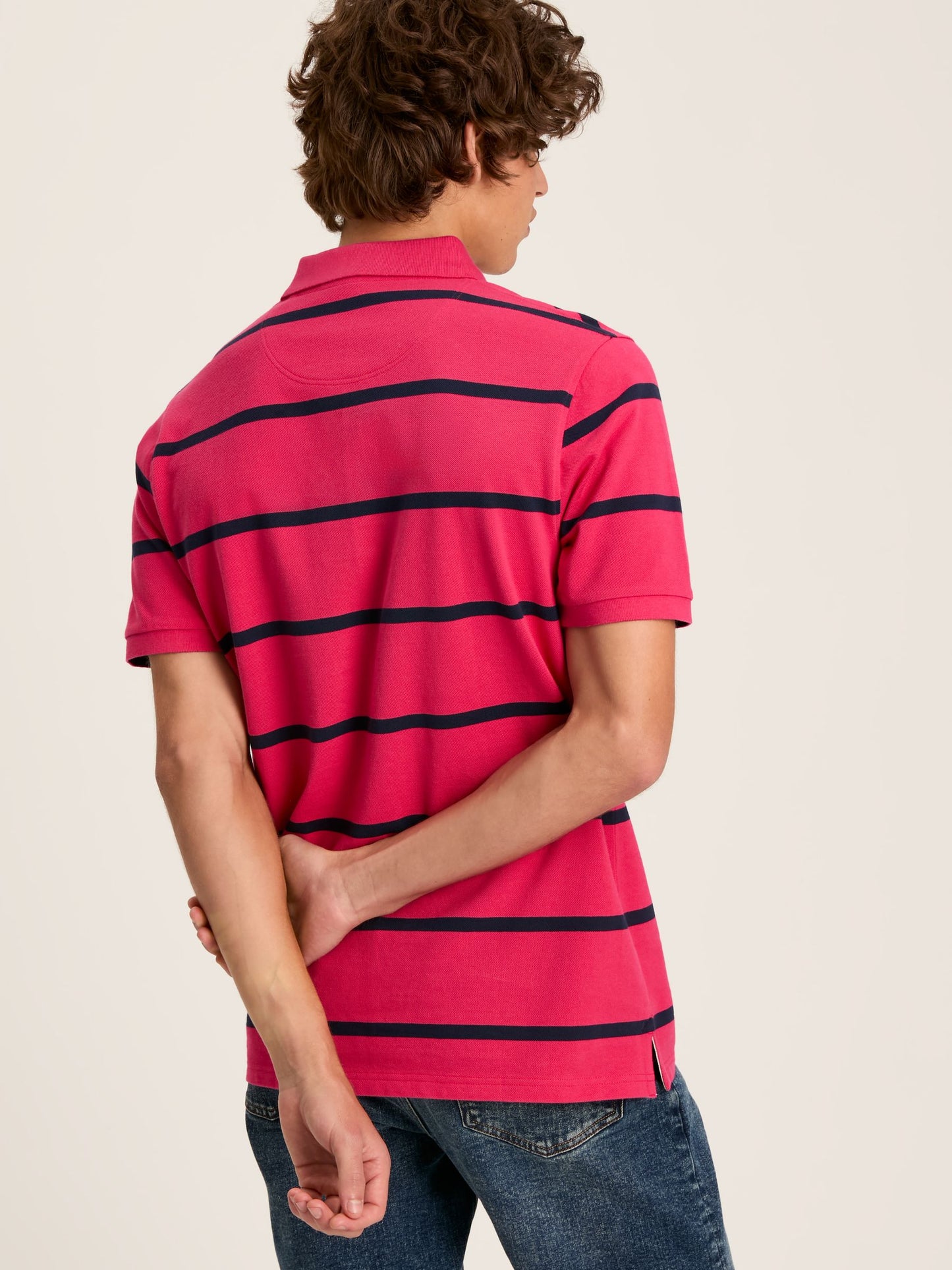 Joules Filbert Classic Fit Striped Polo Shirt