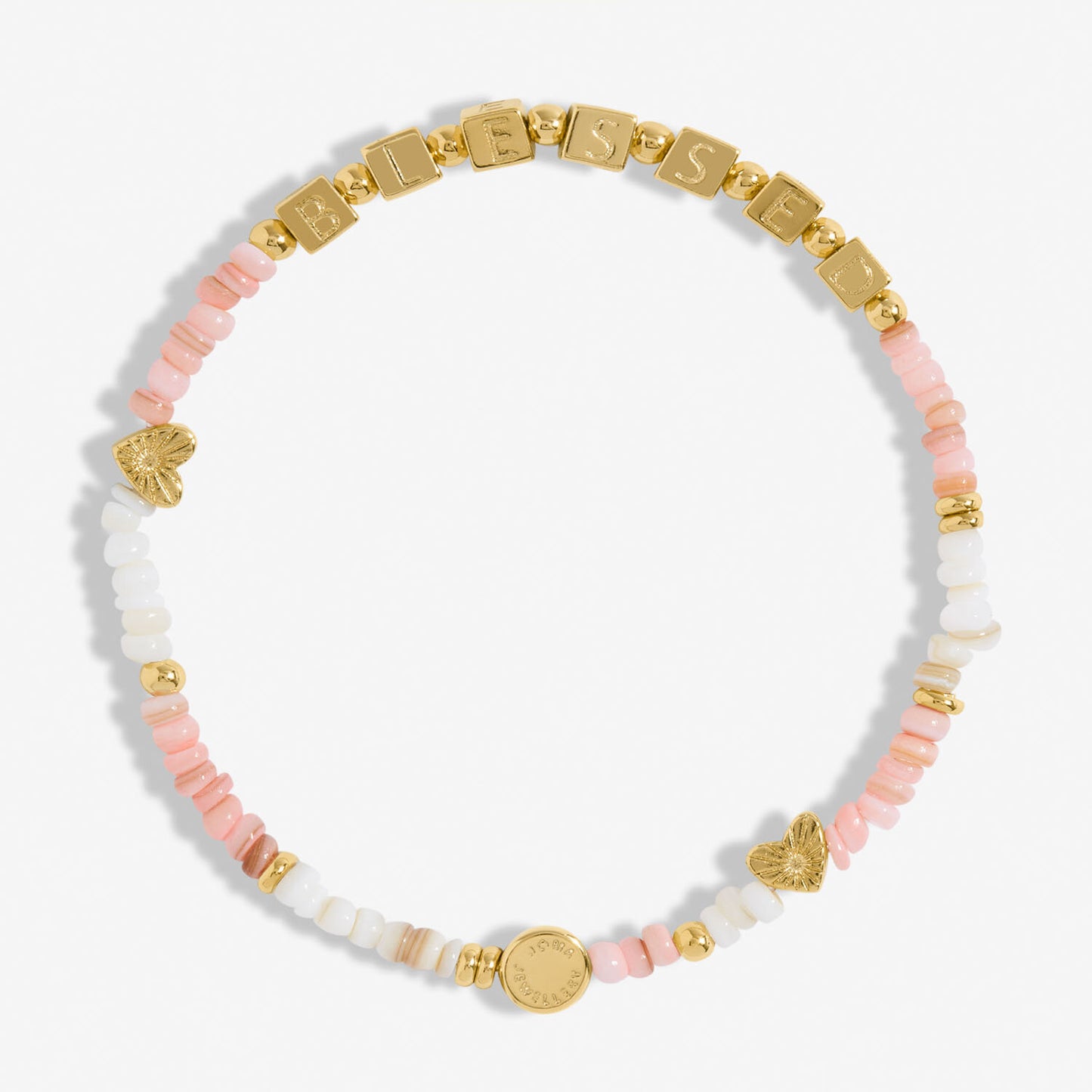 Joma Jewellery Happy Little Moments Blessed Gold Plated Bracelet