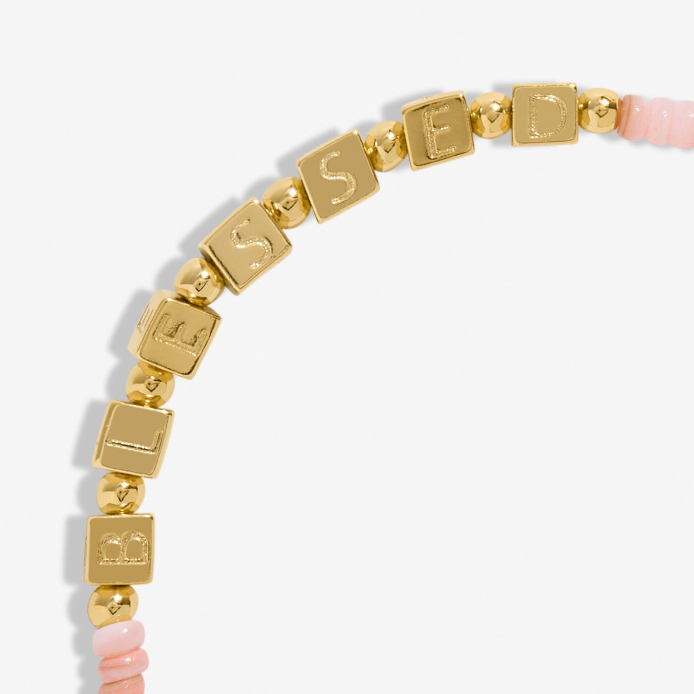 Joma Jewellery Happy Little Moments Blessed Gold Plated Bracelet