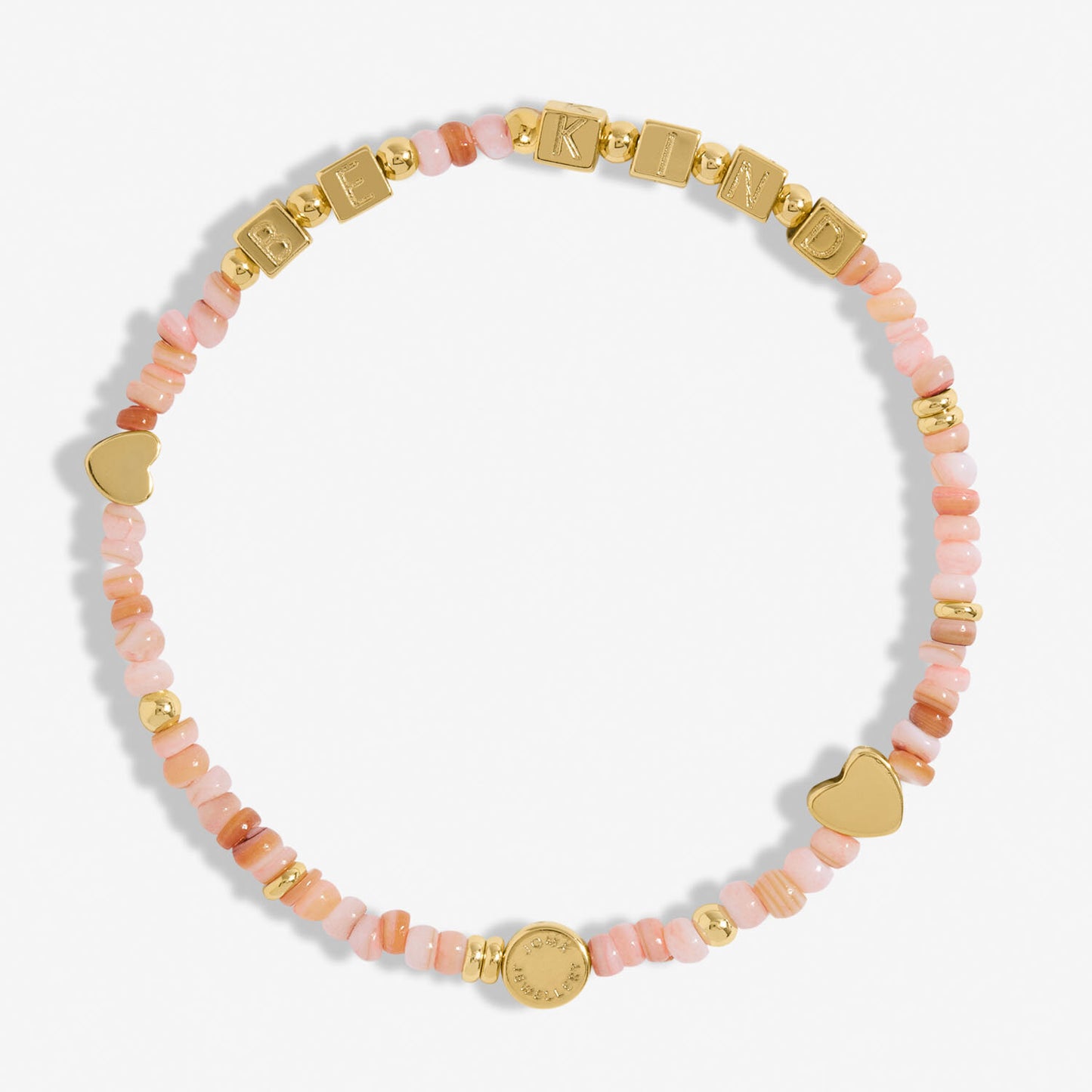 Joma Jewellery Happy Little Moments Be Kind Gold Plated Bracelet