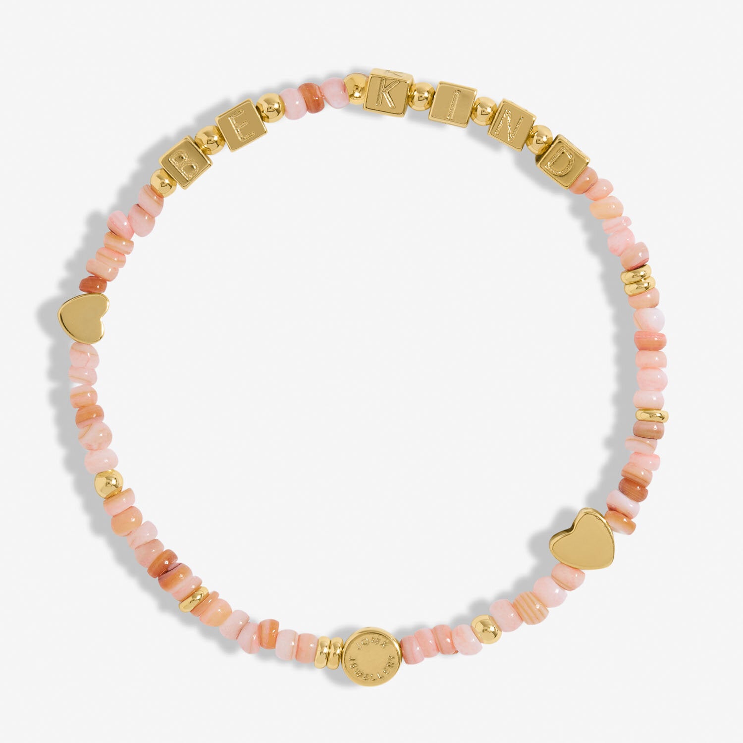 Joma Jewellery Happy Little Moments Be Kind Gold Plated Bracelet