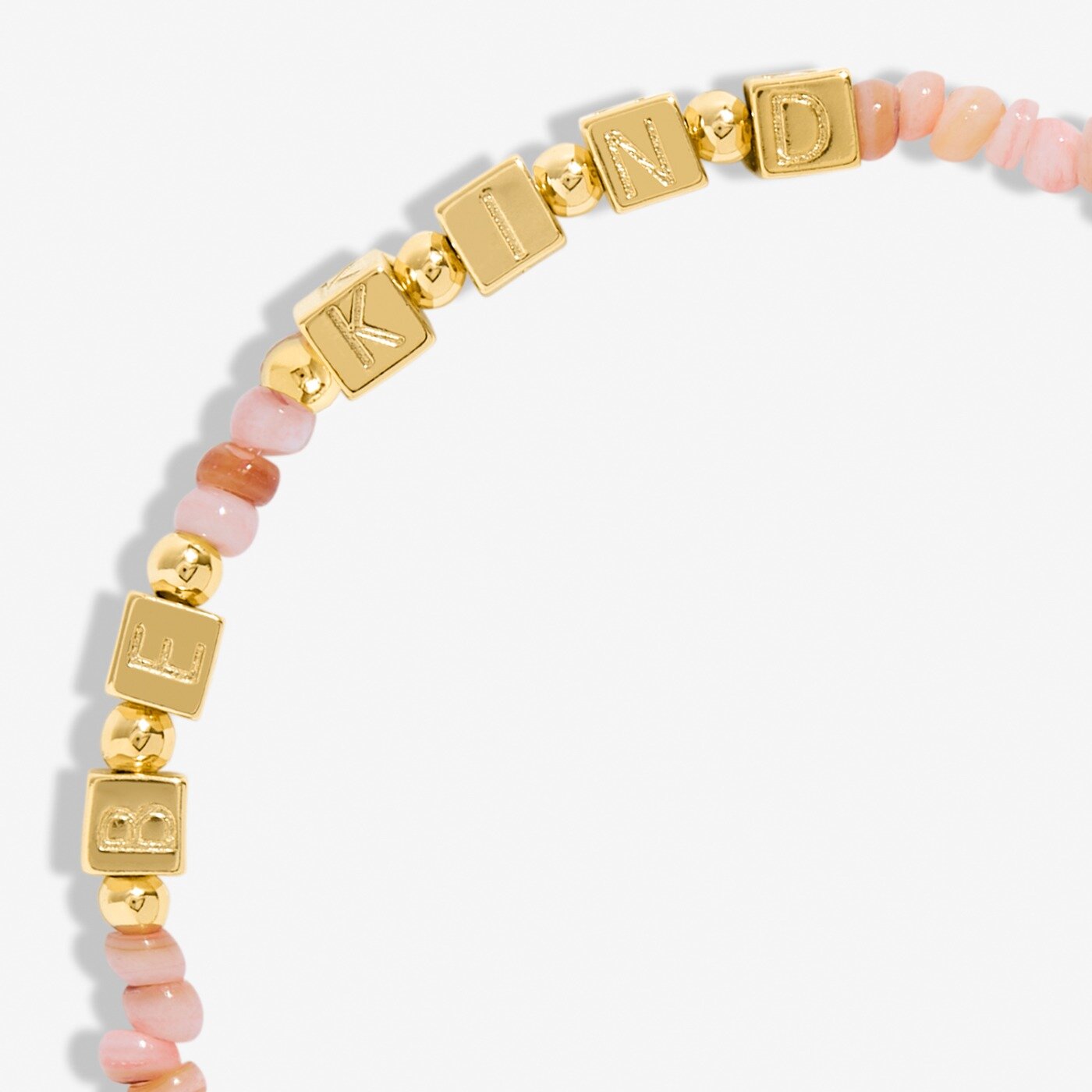Joma Jewellery Happy Little Moments Be Kind Gold Plated Bracelet