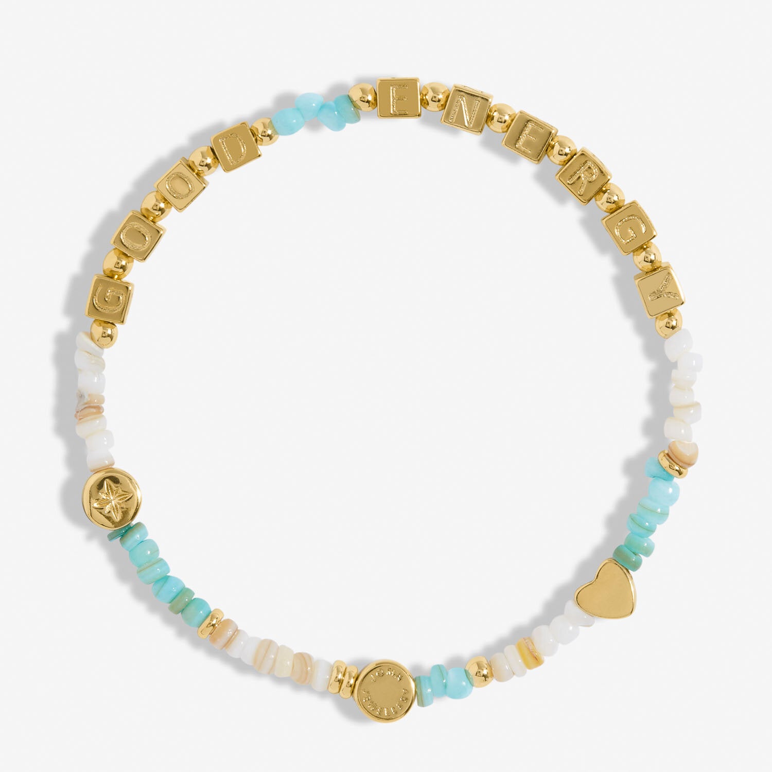 Joma Jewellery Happy Little Moments Good Energy Gold Plated Bracelet