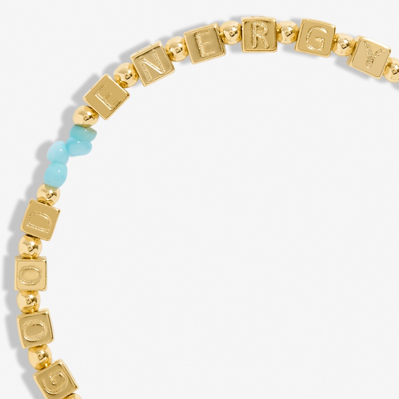Joma Jewellery Happy Little Moments Good Energy Gold Plated Bracelet