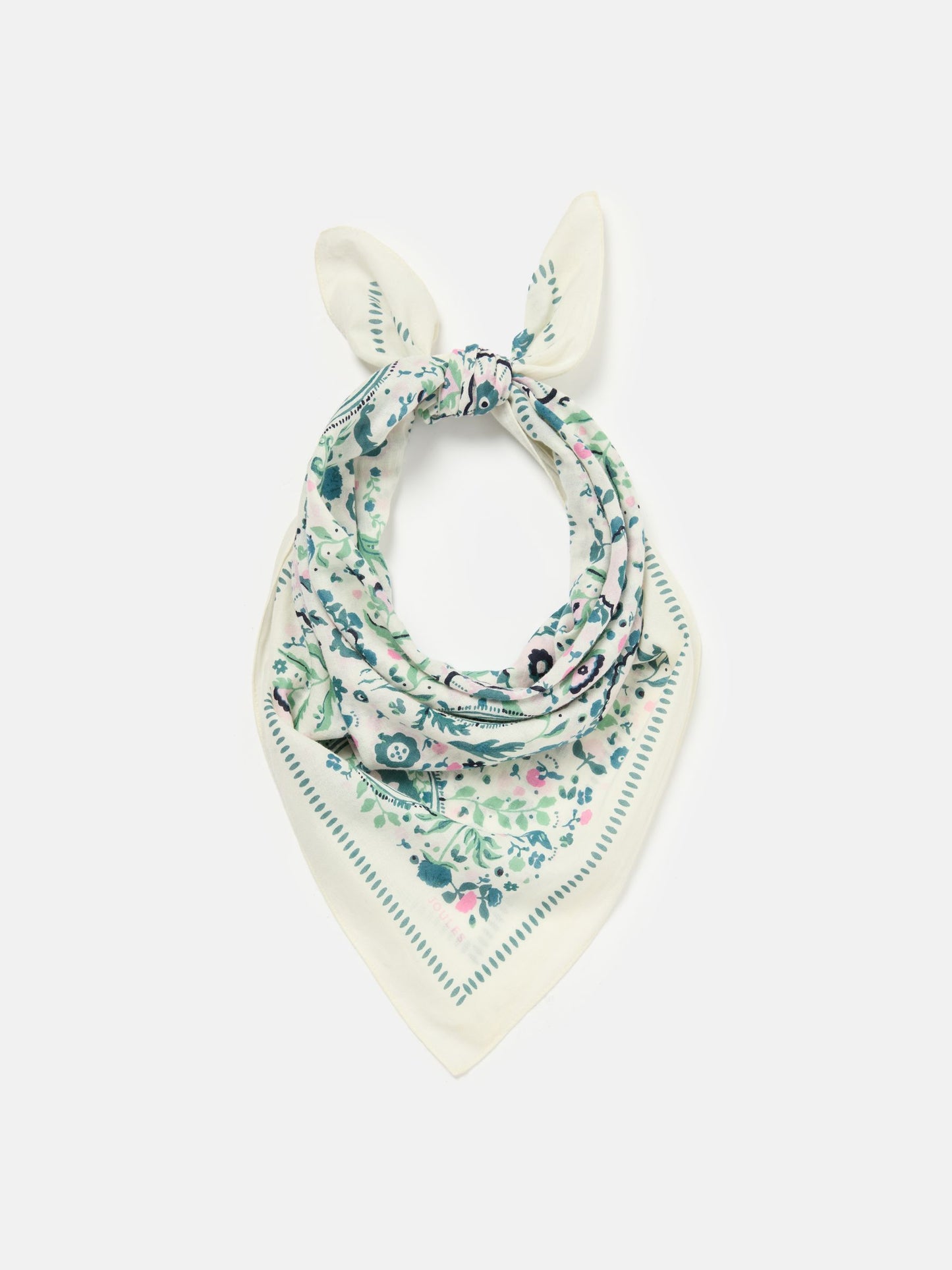 Joules Kensington Cotton Square Scarf