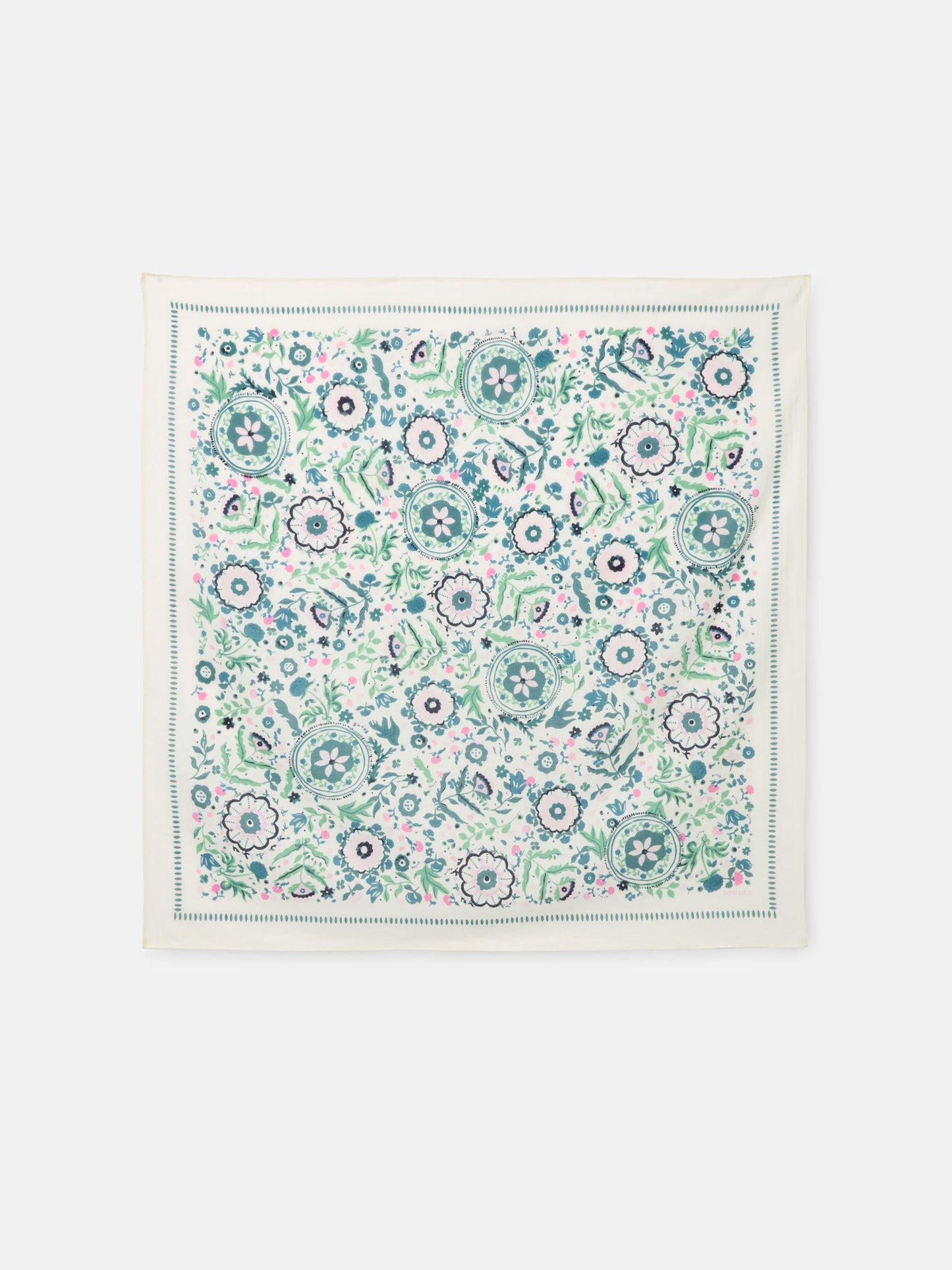 Joules Kensington Cotton Square Scarf