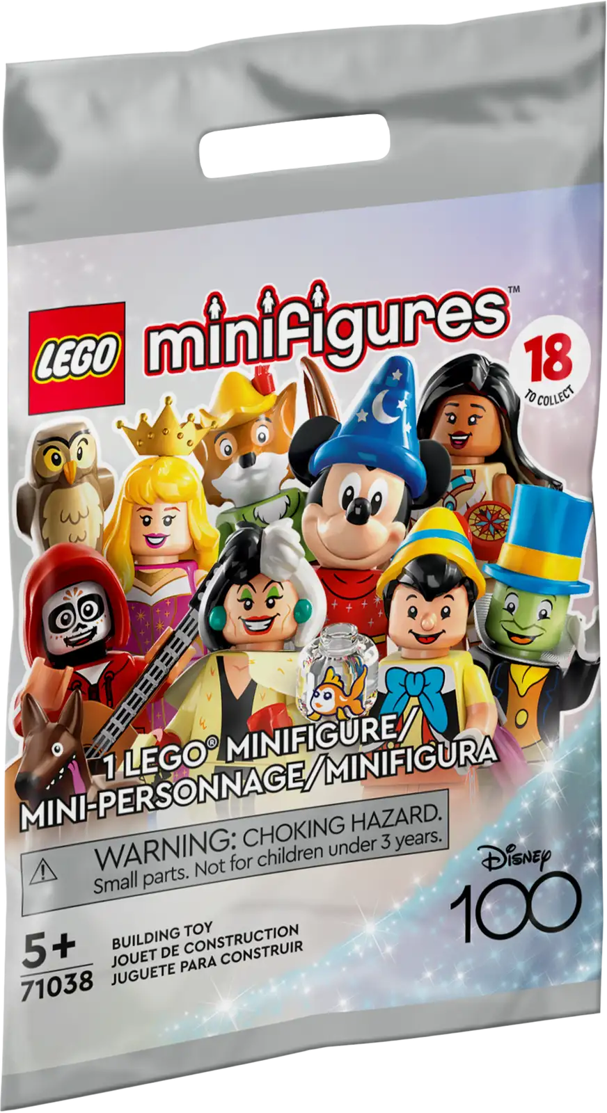 Lego Minifigures Disney 100 71038