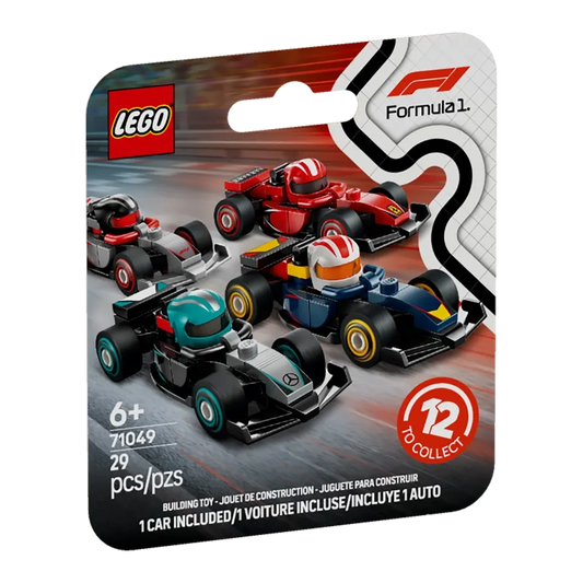 Lego Minifigures F1 Collectible Race Cars 71049