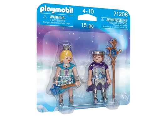 Playmobil DuoPack Ice Princess & Ice Prince 71208
