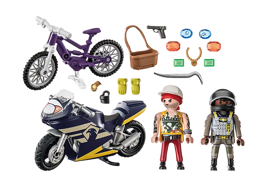 Playmobil City Action Special Forces & Thief Starter Pack