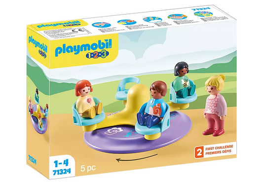 Playmobil 1.2.3 Number-Merry-Go-Round