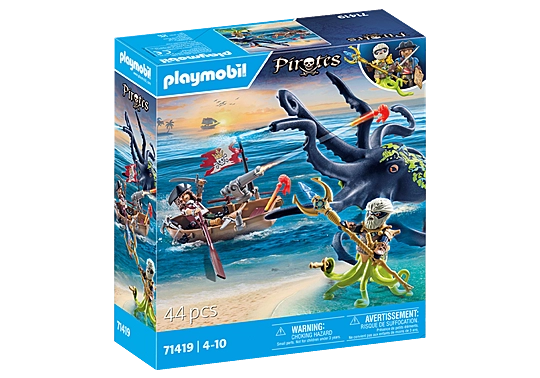 Copy of Playmobil Pirates Battle Against the Giant Octopus