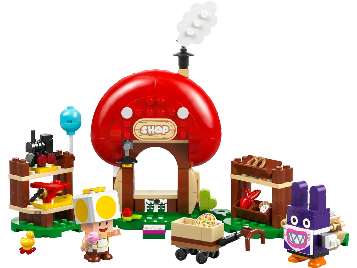 Lego Super Mario Nabbit at Toad's Shop Expansion Set 71429