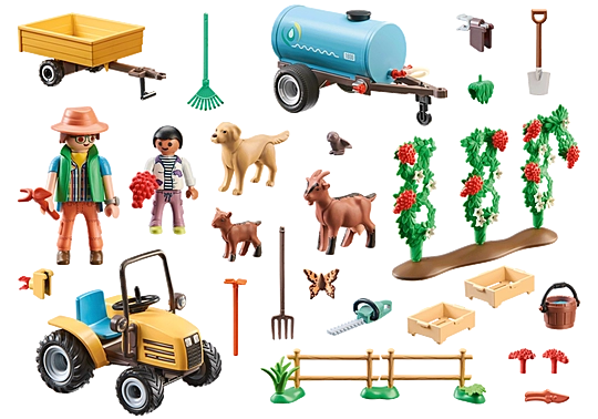 Playmobil country tractor cheap