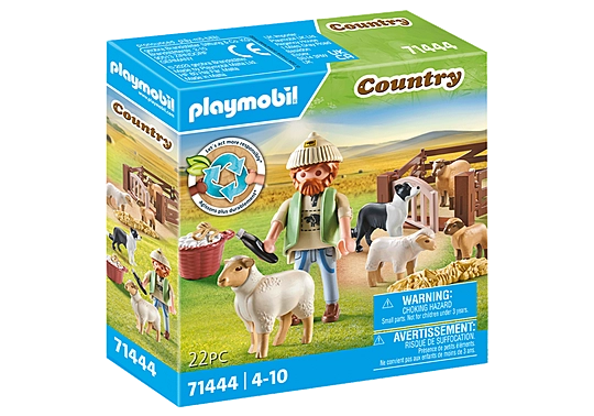 Playmobil Country Young Shepherd with Flock of Sheep