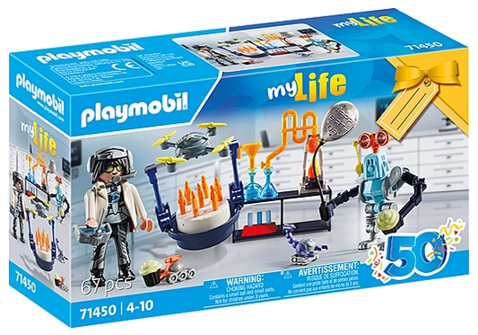 Playmobil My Life Researchers with Robots
