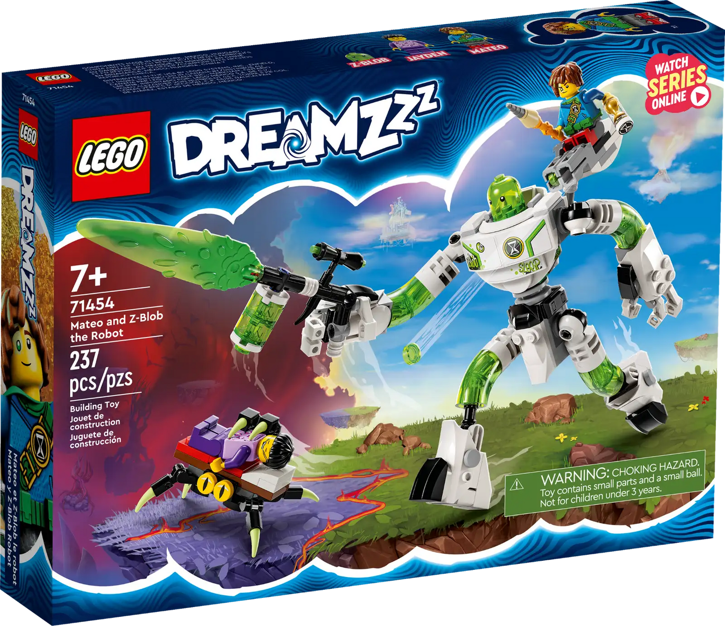 Lego DREAMZzz Mateo and Z-Blob the Robot 71454
