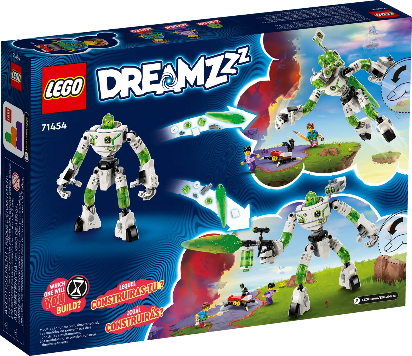 Lego DREAMZzz Mateo and Z-Blob the Robot 71454