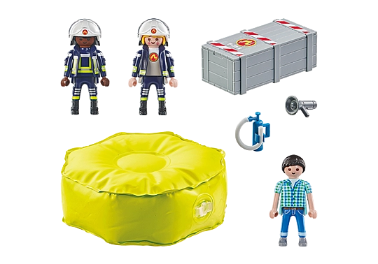 Playmobil Action Heroes Firefighter with air pillow