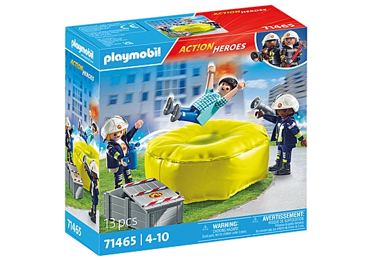 Playmobil Action Heroes Firefighter with air pillow