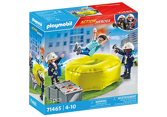 Playmobil Action Heroes Firefighter with air pillow