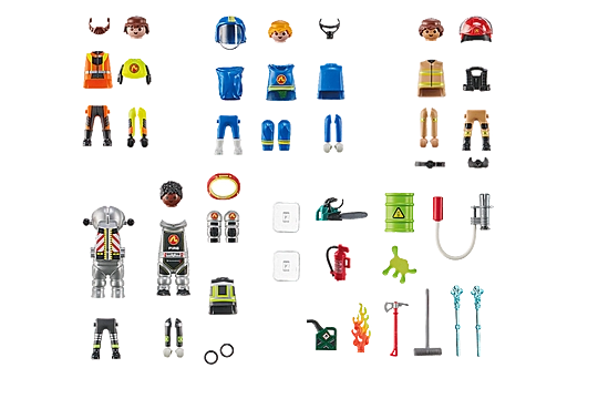 Playmobil Action Heroes My Figures Fire Brigade