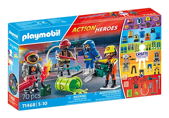 Playmobil Action Heroes My Figures Fire Brigade