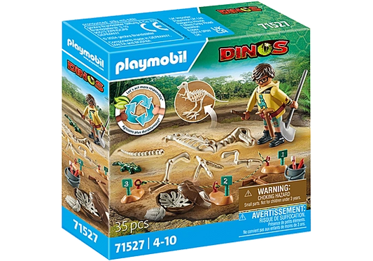 Playmobil Dinos Archaeological Dig with Dinosaur Skeleton