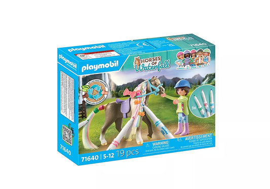 Playmobil Horses of Waterfall Horse Creativity Salon