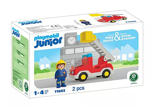 Playmobil Junior Ladder Unit Fire Truck