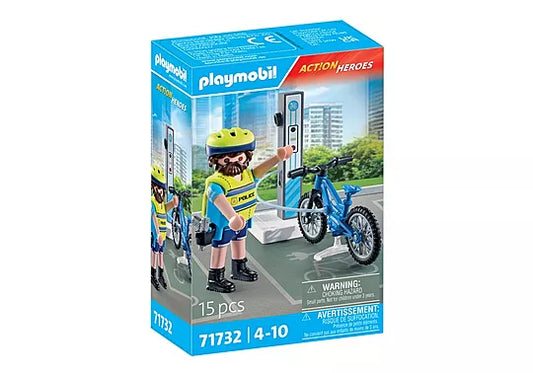 Playmobil Action Heroes Police Bike Patrol