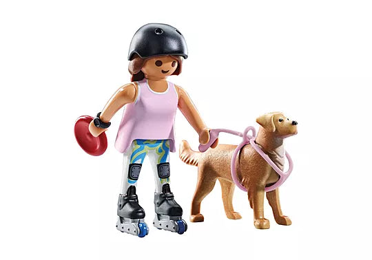 Playmobil My Life Skater with Retriever