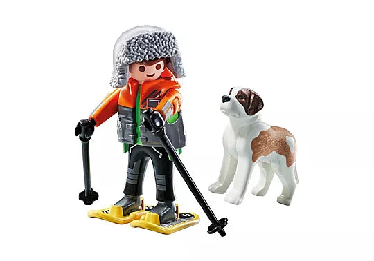 Playmobil My Life Hiker with Saint Bernard