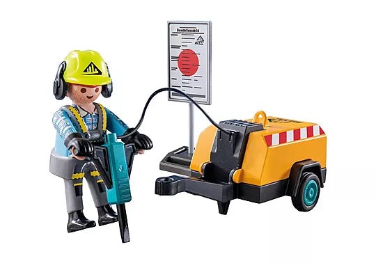 Playmobil Action Heroes Construction Worker