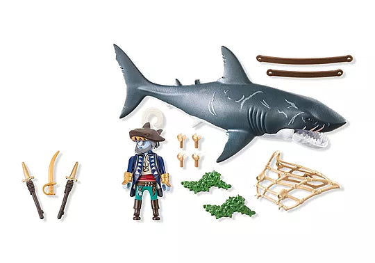 71793 Playmobil  Pirates Giant Shark With Biting Function