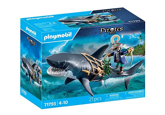 71793 Playmobil  Pirates Giant Shark With Biting Function