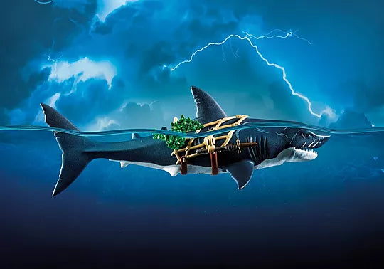 71793 Playmobil  Pirates Giant Shark With Biting Function