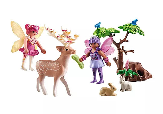 Playmobil Princess Magic Starter Pack Fairies with Forest Animals