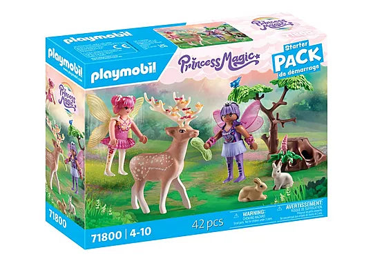 Playmobil Princess Magic Starter Pack Fairies with Forest Animals
