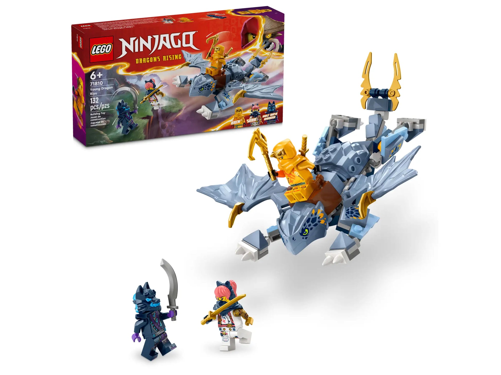 Lego Ninjago Young Dragon Riyu 71810