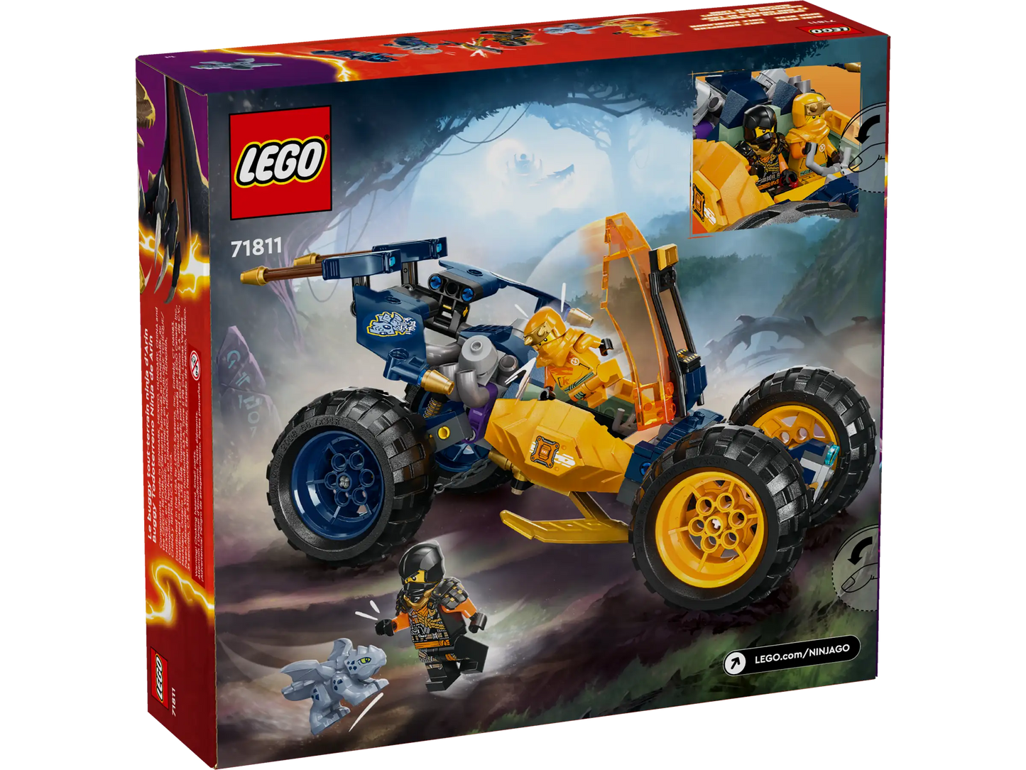 Lego Arin's Ninja Off-Road Buggy Car 71811