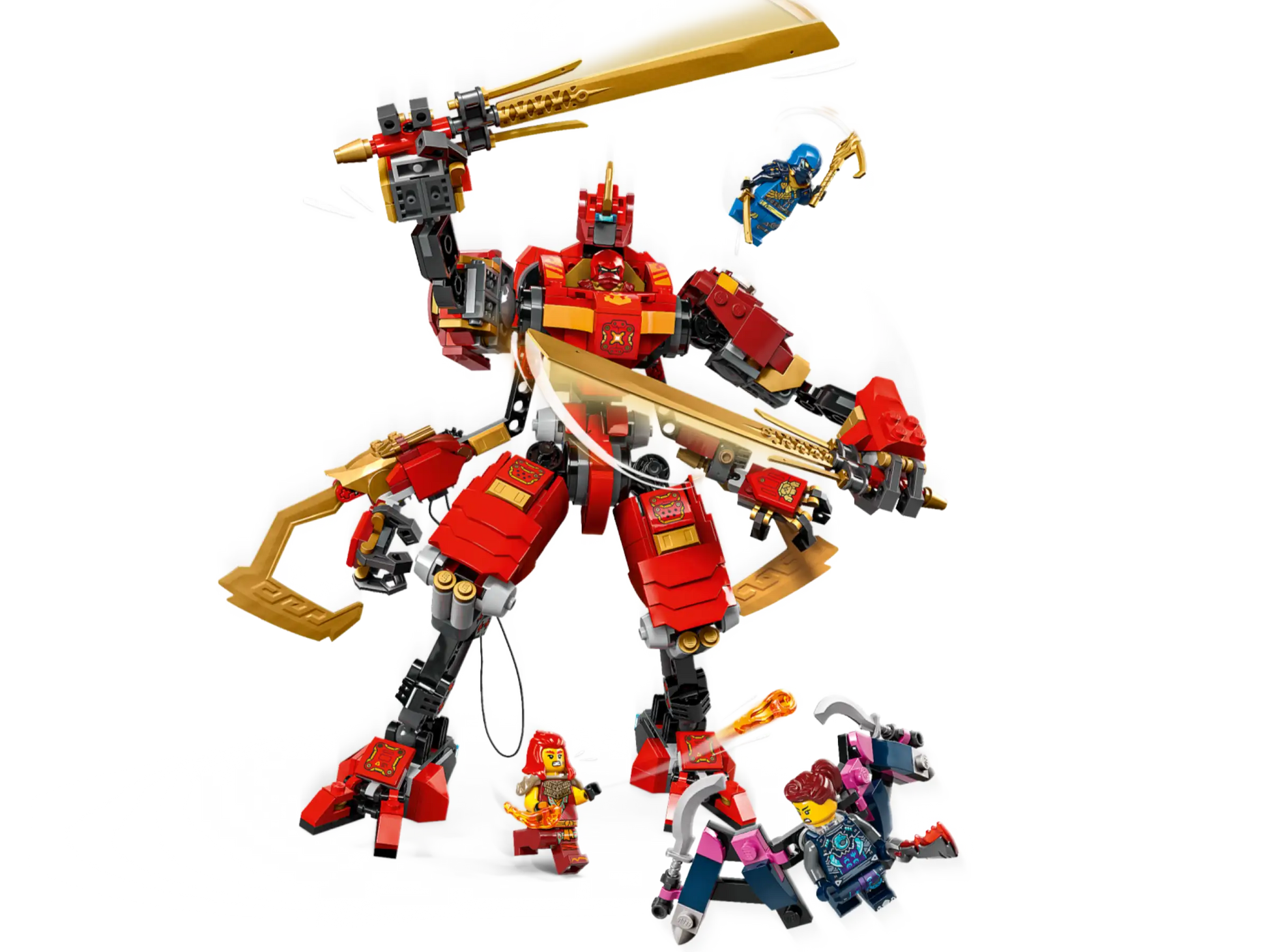 Lego Ninjago Kai's Ninja Climber Mech 71812