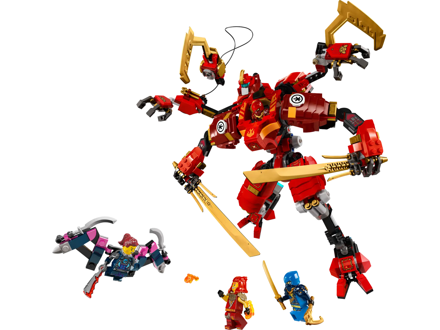 Lego Ninjago Kai's Ninja Climber Mech 71812