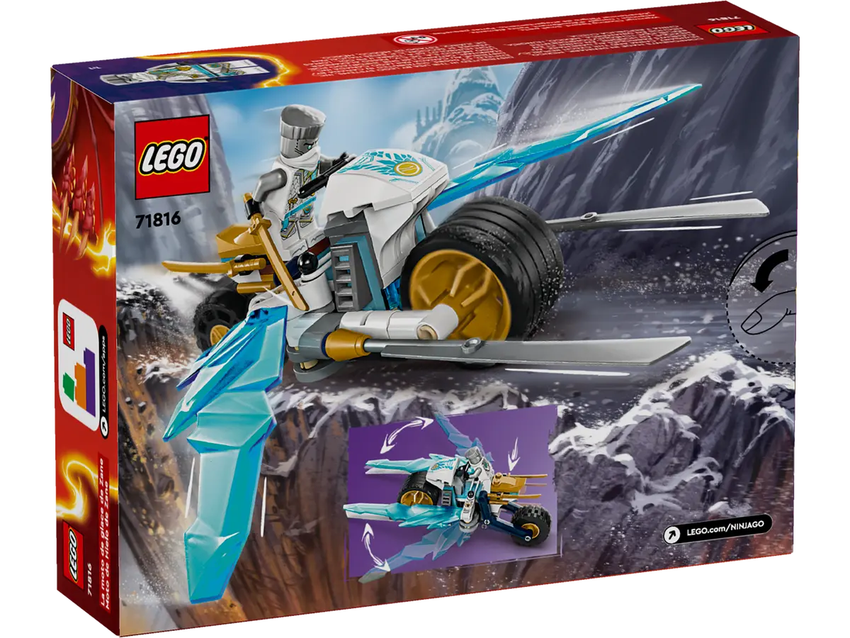 Lego Ninjago Zane's Ice Motorcycle 71816