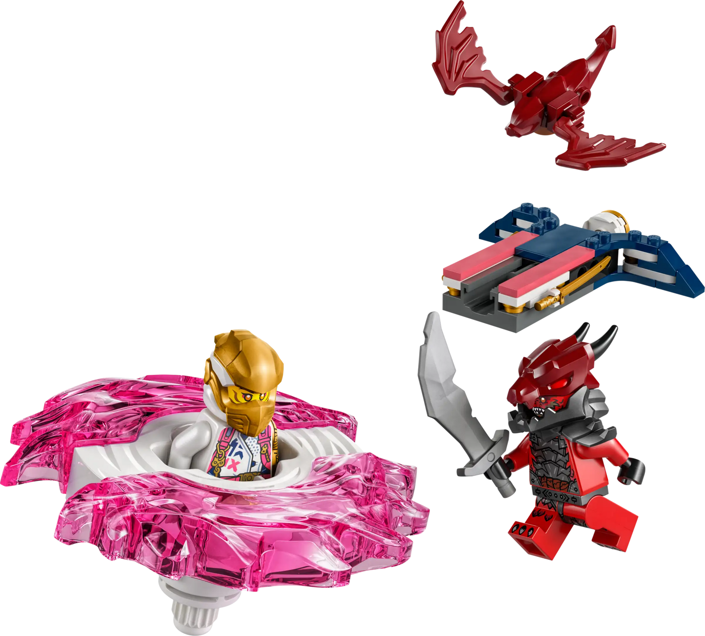 Lego Ninjago Sora's Dragon Spinjitzu Spinner 71824